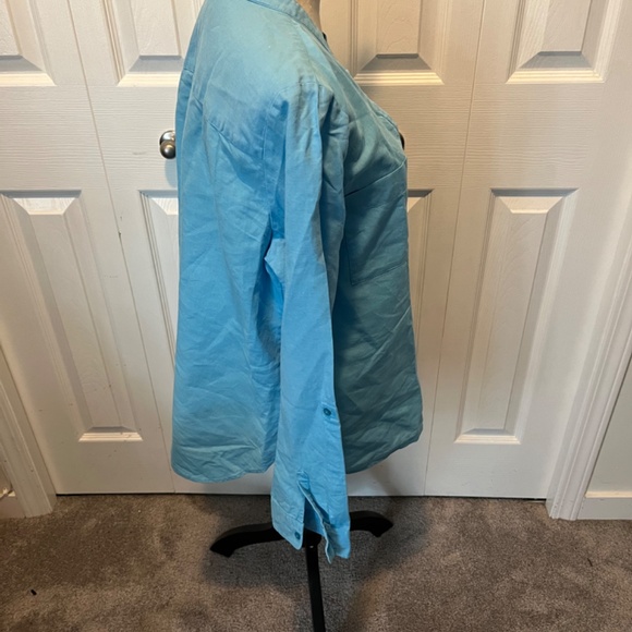 Talbots size L linen blend top - Picture 9 of 12